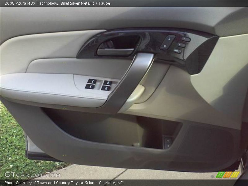 Billet Silver Metallic / Taupe 2008 Acura MDX Technology