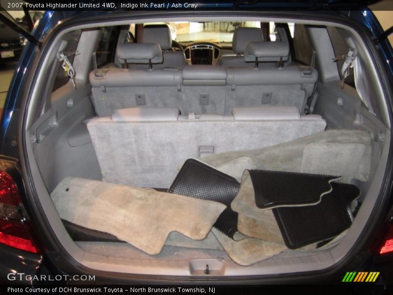Indigo Ink Pearl / Ash Gray 2007 Toyota Highlander Limited 4WD