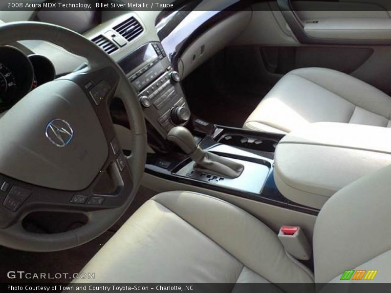 Billet Silver Metallic / Taupe 2008 Acura MDX Technology