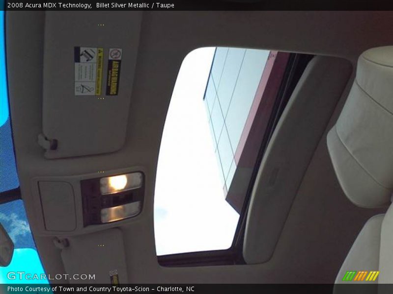 Billet Silver Metallic / Taupe 2008 Acura MDX Technology