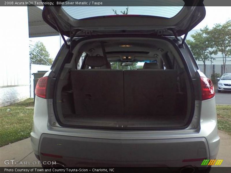 Billet Silver Metallic / Taupe 2008 Acura MDX Technology