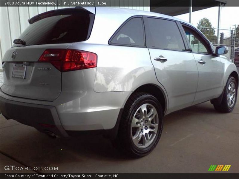 Billet Silver Metallic / Taupe 2008 Acura MDX Technology