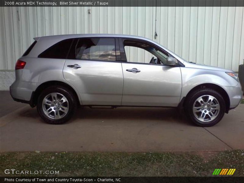 Billet Silver Metallic / Taupe 2008 Acura MDX Technology