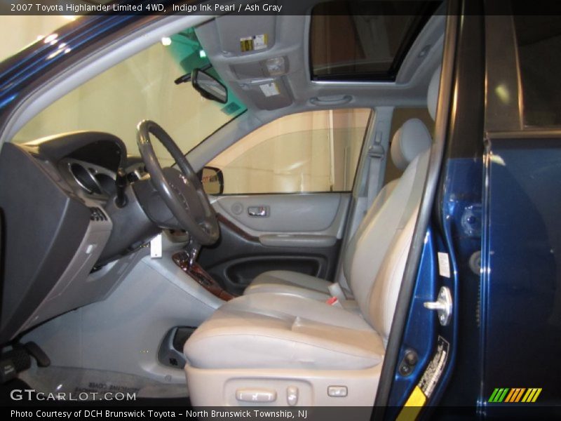 Indigo Ink Pearl / Ash Gray 2007 Toyota Highlander Limited 4WD