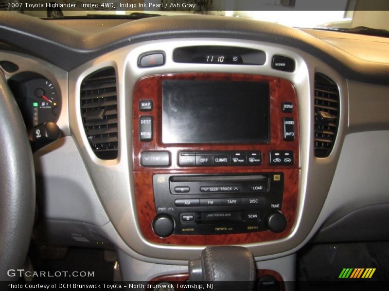 Indigo Ink Pearl / Ash Gray 2007 Toyota Highlander Limited 4WD
