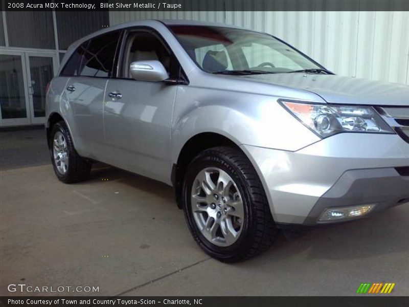 Billet Silver Metallic / Taupe 2008 Acura MDX Technology