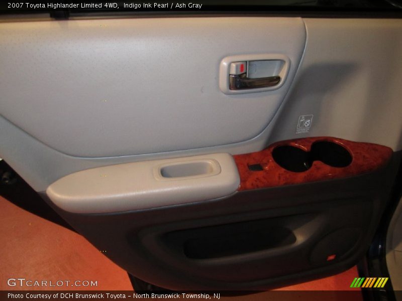 Indigo Ink Pearl / Ash Gray 2007 Toyota Highlander Limited 4WD