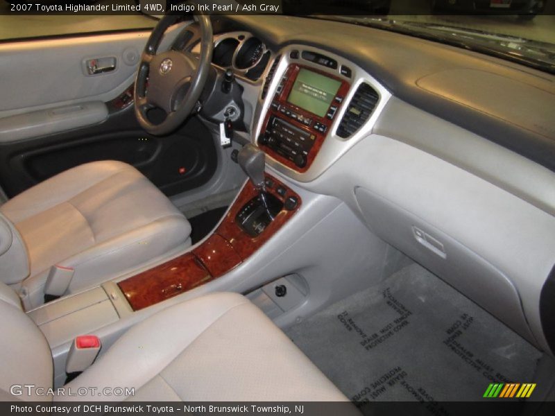 Indigo Ink Pearl / Ash Gray 2007 Toyota Highlander Limited 4WD