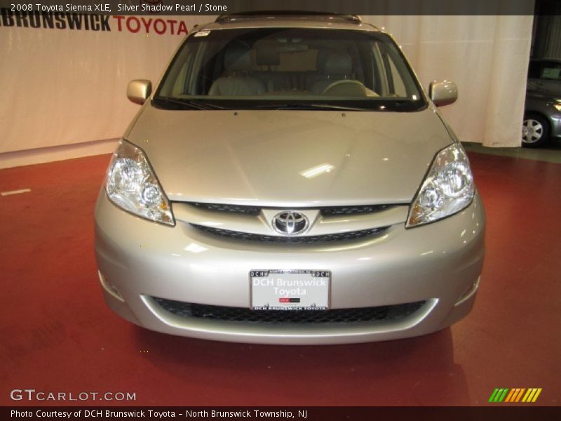 Silver Shadow Pearl / Stone 2008 Toyota Sienna XLE