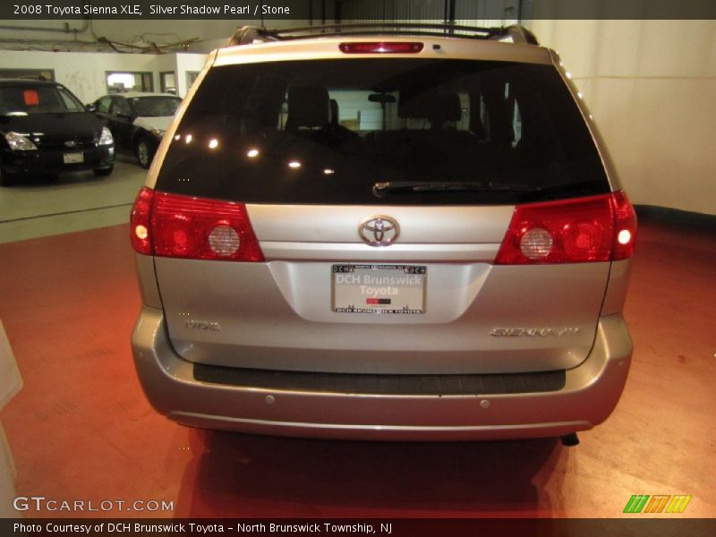 Silver Shadow Pearl / Stone 2008 Toyota Sienna XLE