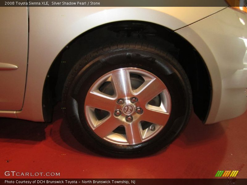 Silver Shadow Pearl / Stone 2008 Toyota Sienna XLE