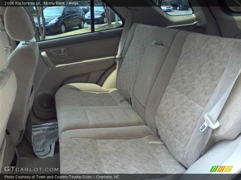  2006 Sorento LX Beige Interior
