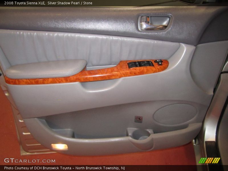 Silver Shadow Pearl / Stone 2008 Toyota Sienna XLE