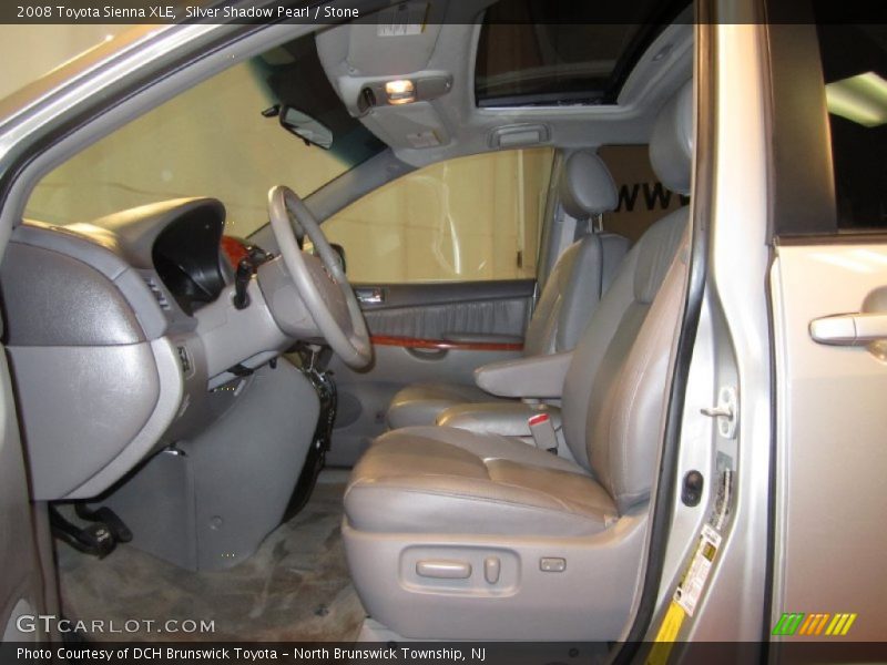 Silver Shadow Pearl / Stone 2008 Toyota Sienna XLE