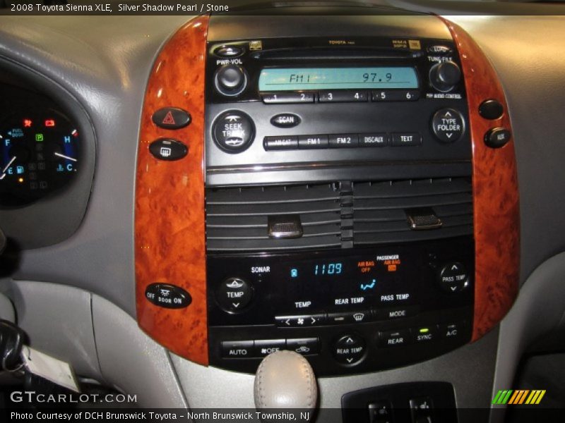 Silver Shadow Pearl / Stone 2008 Toyota Sienna XLE