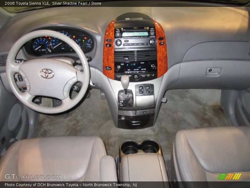 Silver Shadow Pearl / Stone 2008 Toyota Sienna XLE