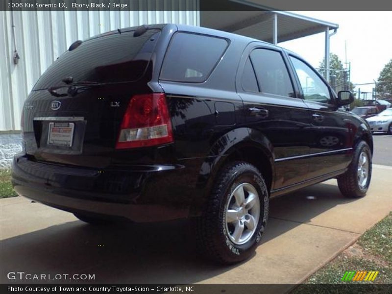  2006 Sorento LX Ebony Black