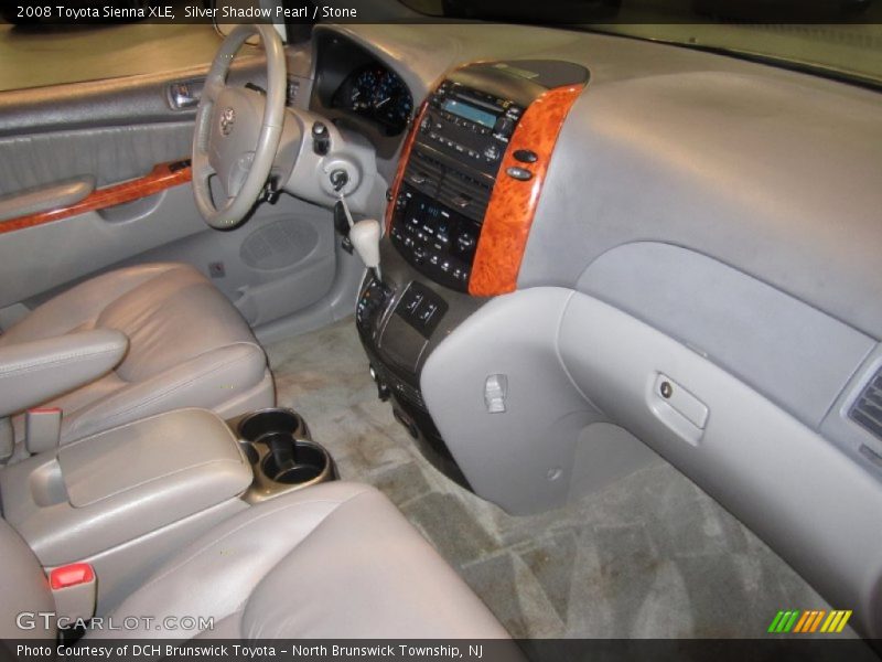 Silver Shadow Pearl / Stone 2008 Toyota Sienna XLE