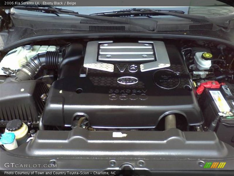 Ebony Black / Beige 2006 Kia Sorento LX