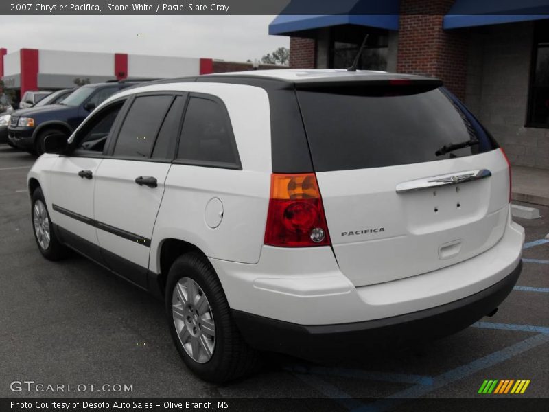Stone White / Pastel Slate Gray 2007 Chrysler Pacifica