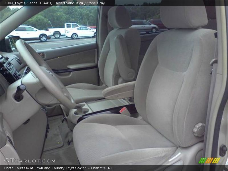  2004 Sienna LE AWD Stone Gray Interior