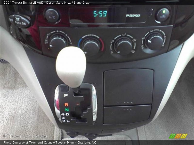  2004 Sienna LE AWD 5 Speed Automatic Shifter