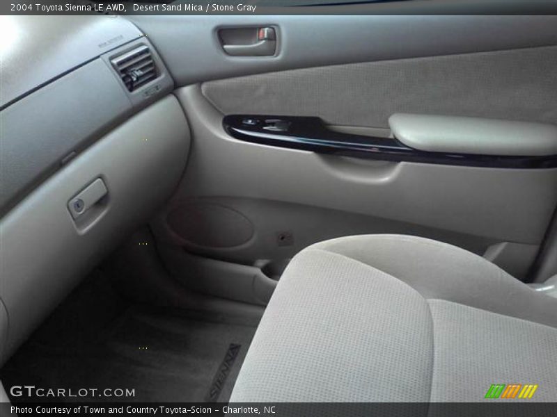 Desert Sand Mica / Stone Gray 2004 Toyota Sienna LE AWD
