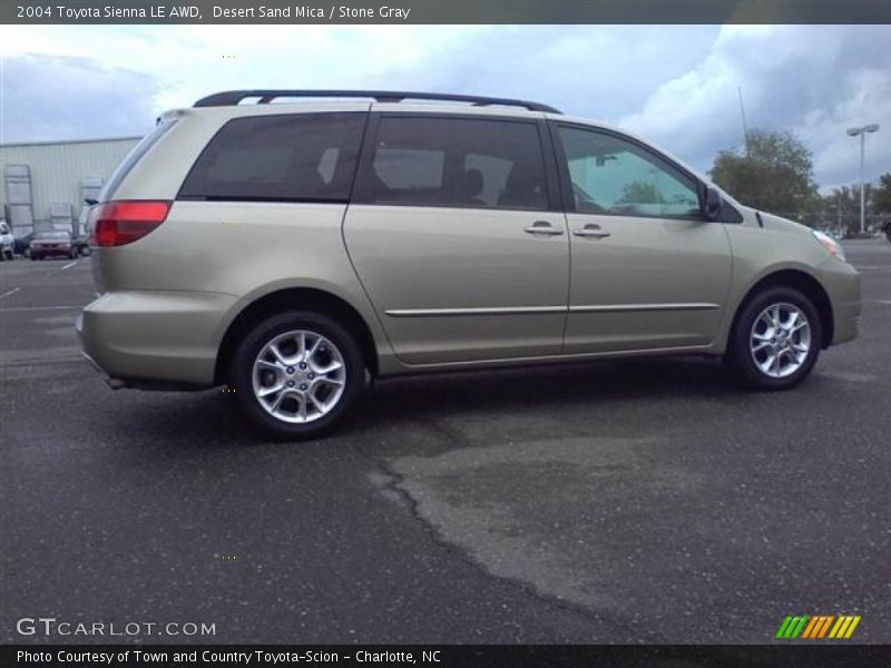 Desert Sand Mica / Stone Gray 2004 Toyota Sienna LE AWD