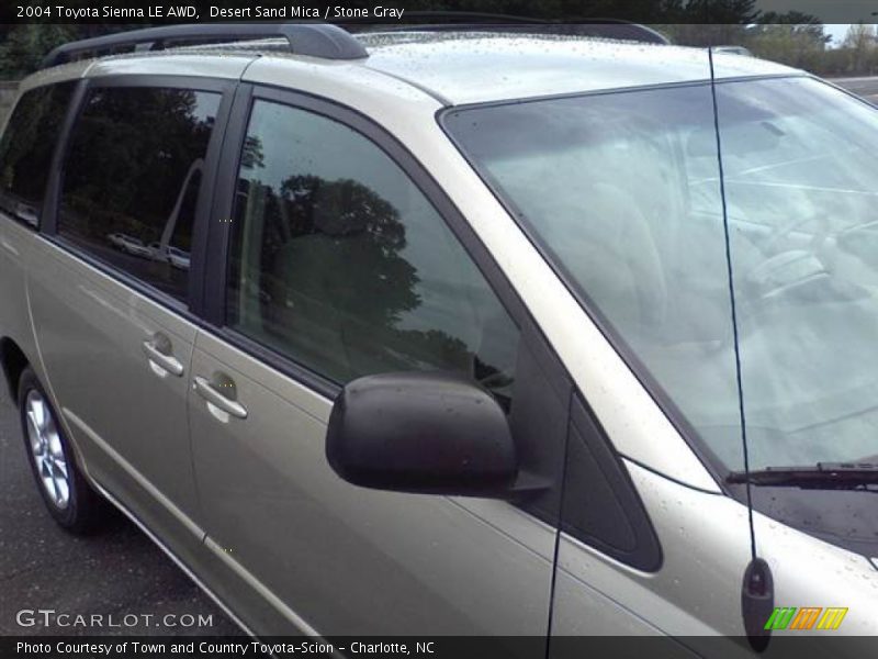 Desert Sand Mica / Stone Gray 2004 Toyota Sienna LE AWD