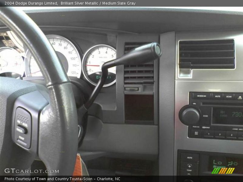 Brilliant Silver Metallic / Medium Slate Gray 2004 Dodge Durango Limited