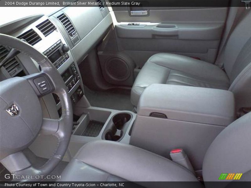 Brilliant Silver Metallic / Medium Slate Gray 2004 Dodge Durango Limited