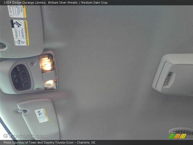 Brilliant Silver Metallic / Medium Slate Gray 2004 Dodge Durango Limited