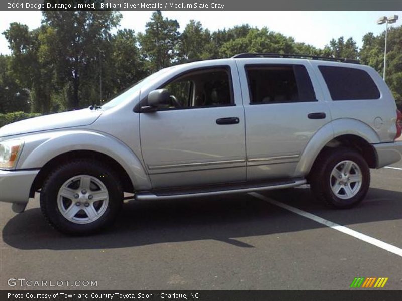 Brilliant Silver Metallic / Medium Slate Gray 2004 Dodge Durango Limited
