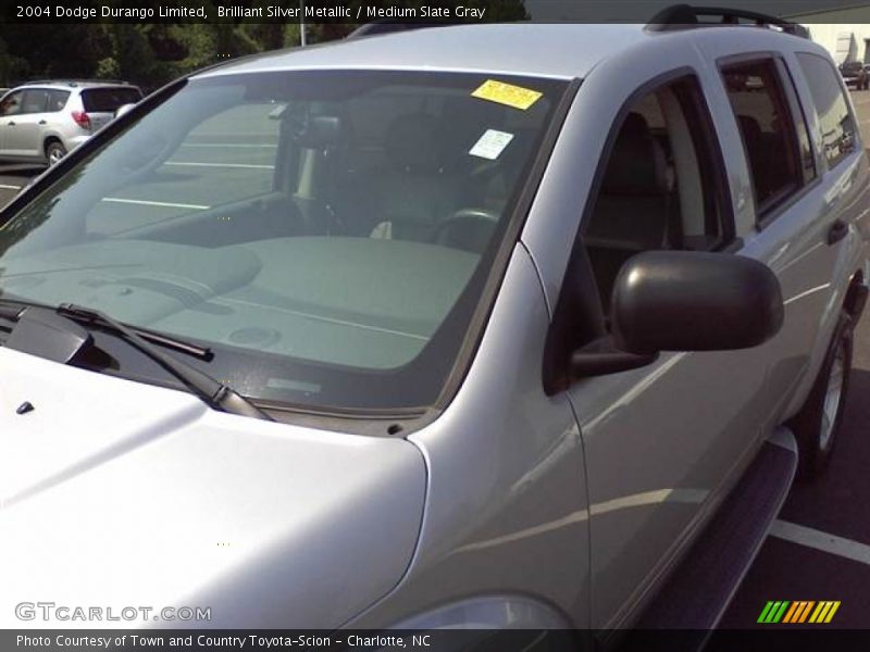 Brilliant Silver Metallic / Medium Slate Gray 2004 Dodge Durango Limited