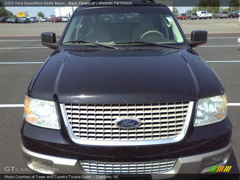 Black Clearcoat / Medium Parchment 2003 Ford Expedition Eddie Bauer