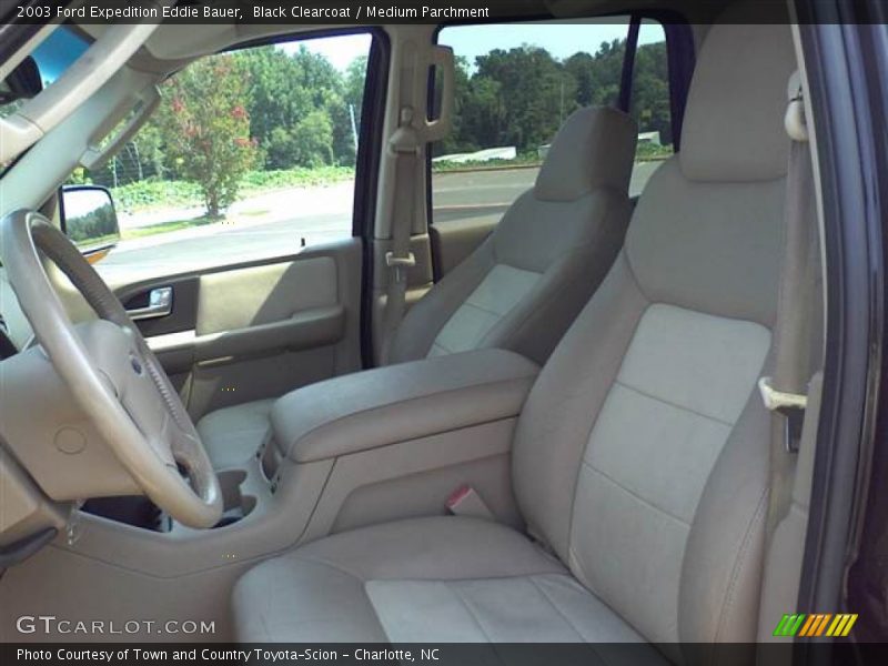 Black Clearcoat / Medium Parchment 2003 Ford Expedition Eddie Bauer