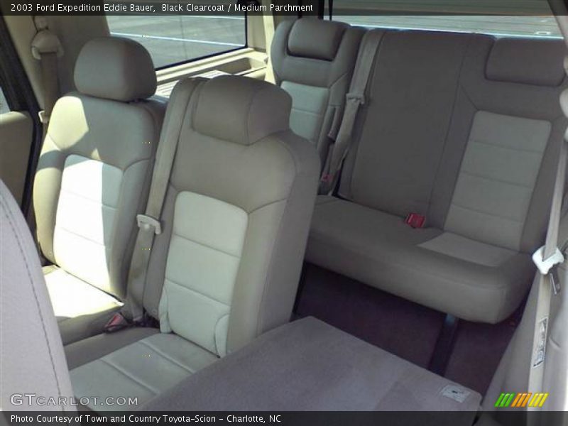 Black Clearcoat / Medium Parchment 2003 Ford Expedition Eddie Bauer