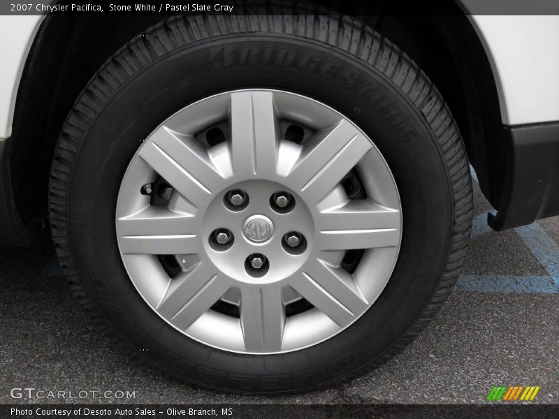 Stone White / Pastel Slate Gray 2007 Chrysler Pacifica