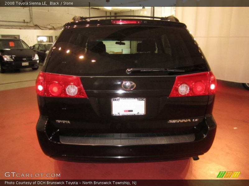 Black / Stone 2008 Toyota Sienna LE