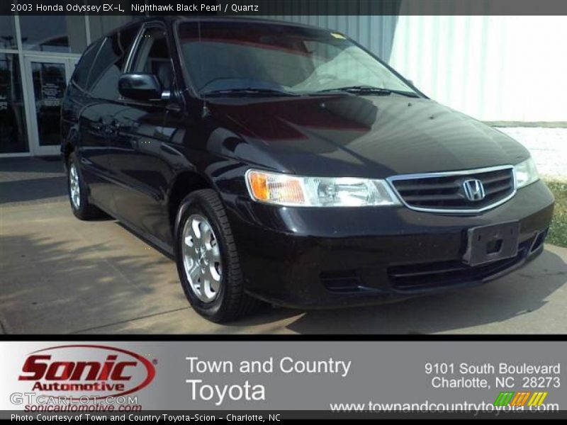 Nighthawk Black Pearl / Quartz 2003 Honda Odyssey EX-L