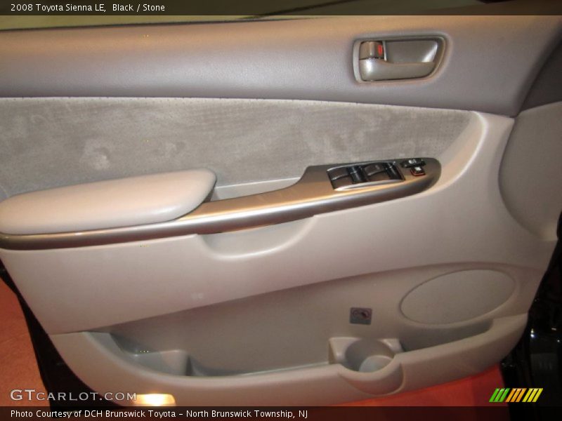 Black / Stone 2008 Toyota Sienna LE