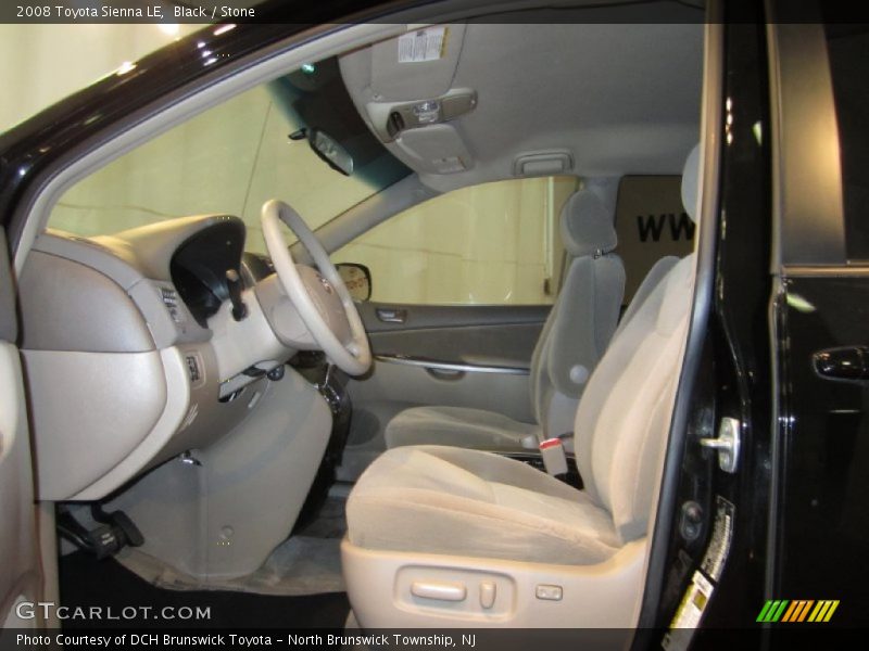 Black / Stone 2008 Toyota Sienna LE