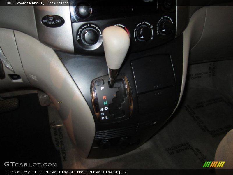Black / Stone 2008 Toyota Sienna LE