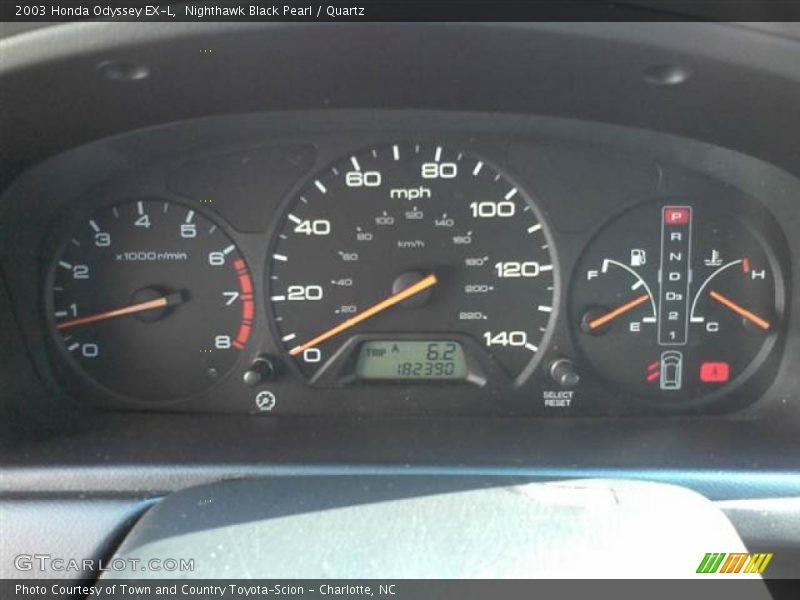 Nighthawk Black Pearl / Quartz 2003 Honda Odyssey EX-L