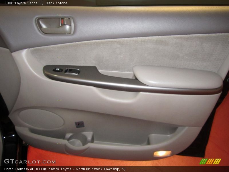 Black / Stone 2008 Toyota Sienna LE