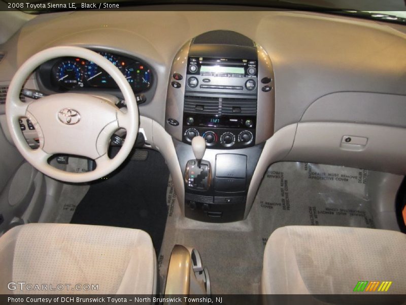 Black / Stone 2008 Toyota Sienna LE