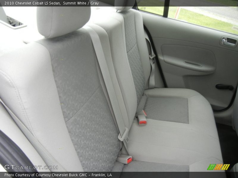 Summit White / Gray 2010 Chevrolet Cobalt LS Sedan