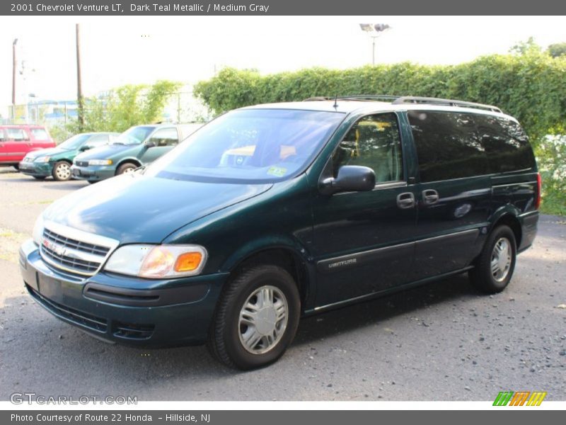 Dark Teal Metallic / Medium Gray 2001 Chevrolet Venture LT