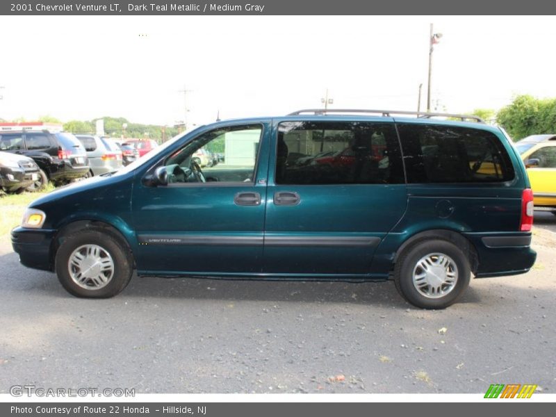Dark Teal Metallic / Medium Gray 2001 Chevrolet Venture LT