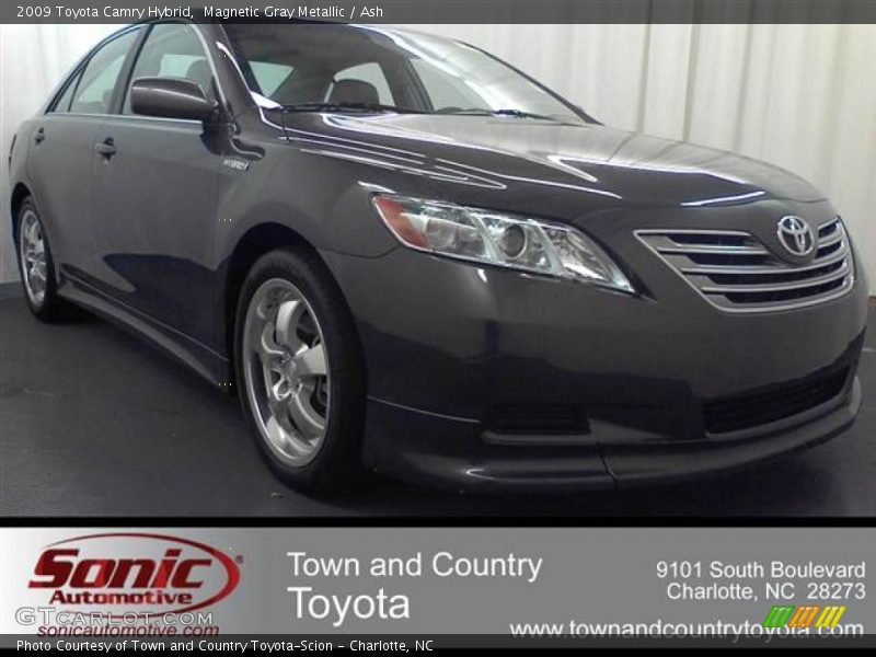 Magnetic Gray Metallic / Ash 2009 Toyota Camry Hybrid